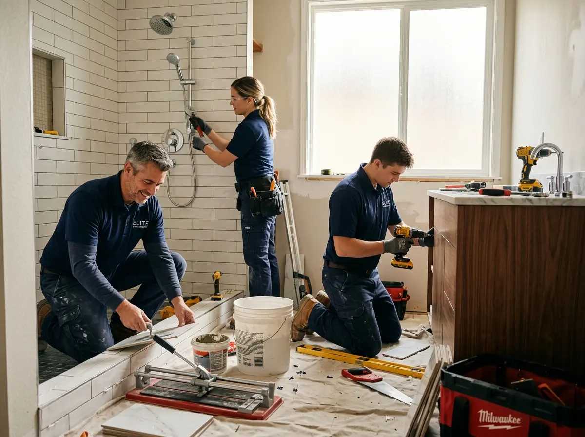 Apex Bath Remodel team